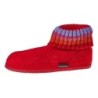 Haflinger Hüttenschuhe "Paul" rot, Gr. 37