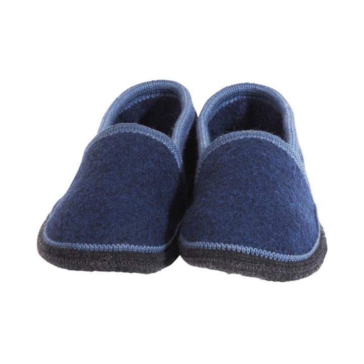 kitz-pichler Hausschuhe 'Klaus' blue/atlantic. Gr. 41