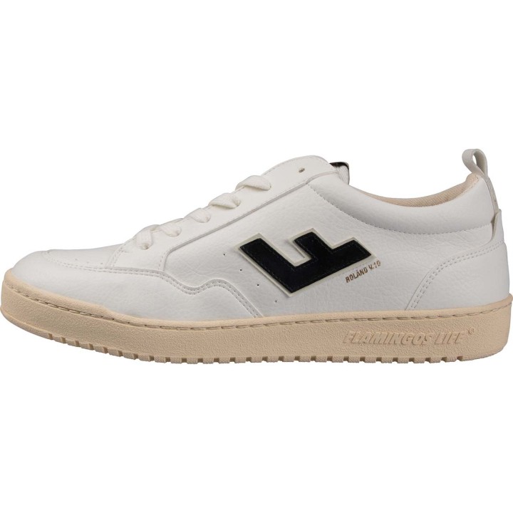 FLAMINGOS LIFE Sneaker "ROLAND V.10", white black vanilla, Gr. 38