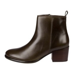 Ten Points Damen-Stiefeletten "Jonna" deep green, Gr. 38
