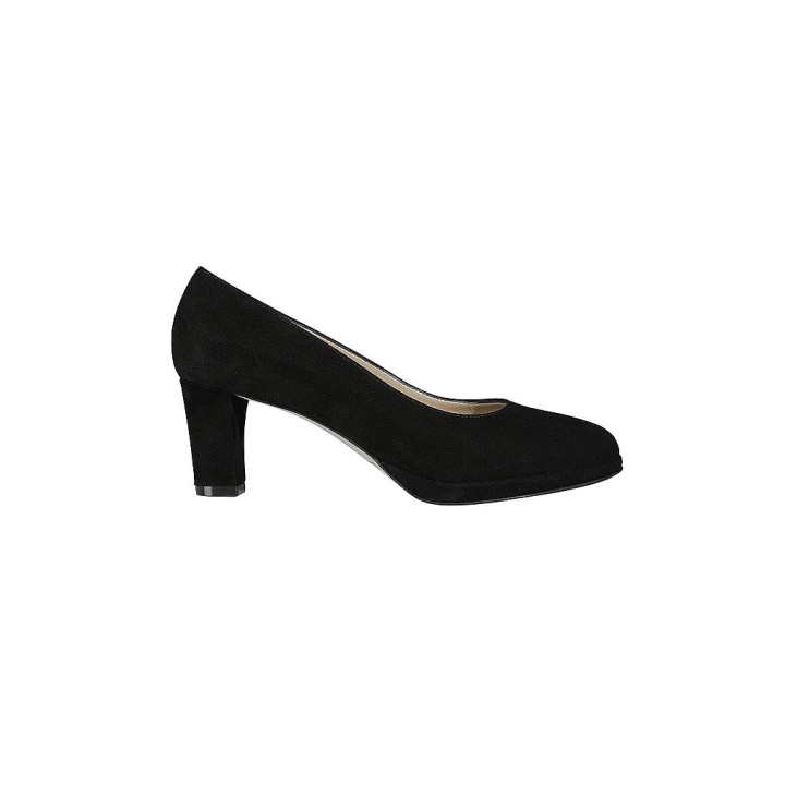 DIRNDL & BUA Trachtenschuhe - Pumps schwarz | 40