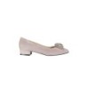 DIRNDL & BUA Trachtenschuhe - Ballerina beige | 37