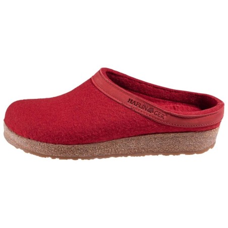 Haflinger Hausschuhe 'Torben' rot, Gr. 41