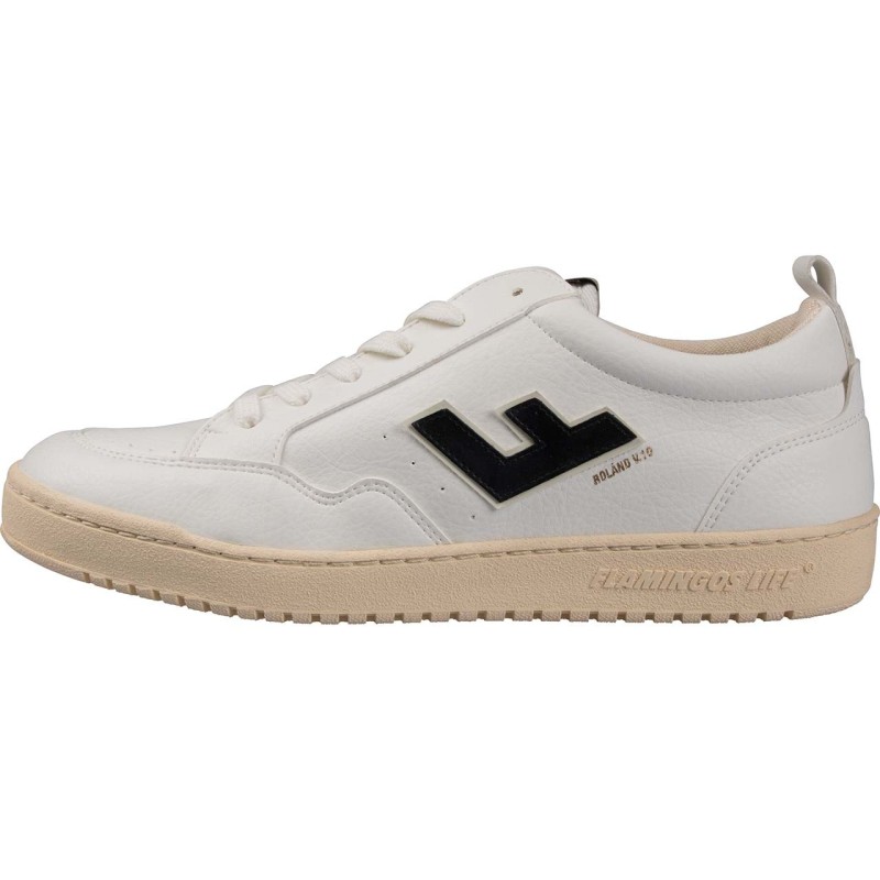 FLAMINGOS LIFE Sneaker 'ROLAND V.10', white black vanilla, Gr. 45