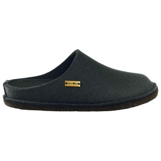 Haflinger Hausschuhe 'Flair Soft' graphit, Gr. 41