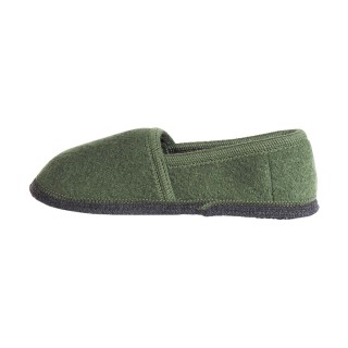 kitz-pichler Hausschuhe 'Klaus' olive leaves. Gr. 43