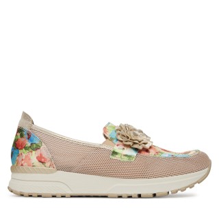 Halbschuhe Rieker N7460-31 Rosa