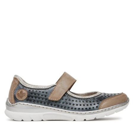 Halbschuhe Rieker L32B5-42 Dunkelblau