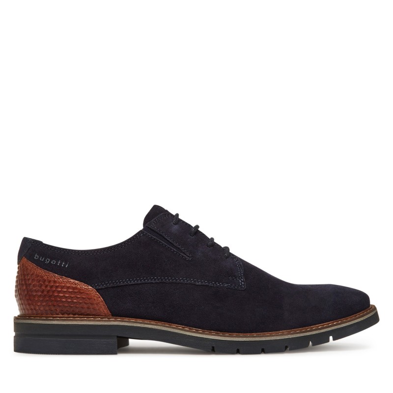 Halbschuhe Bugatti 311-A9E08-1400 Dunkelblau