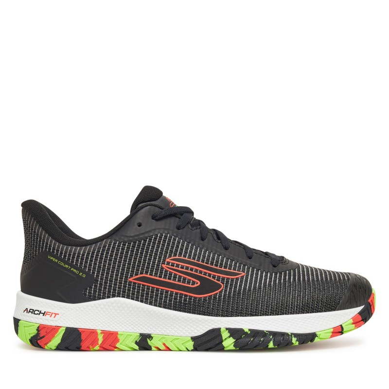 Tennisschuhe Skechers Skechers Viper Court Pro 2.0- 246109/BKMT Schwarz