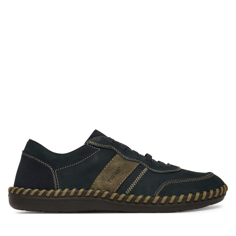 Halbschuhe Rieker B2468-14 Dunkelblau