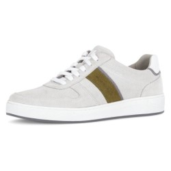 Pius Gabor Sneaker, Freizeitschuh, Halbschuh, Schnürer mit Kontrastbesätze, Weite G