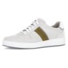Pius Gabor Sneaker, Freizeitschuh, Halbschuh, Schnürer mit Kontrastbesätze, Weite G