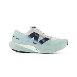 New Balance FuelCell Rebel v4 Schuhe Grün Weiß SS25, Größe 40 - EUR