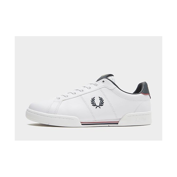 Fred Perry B722 - White - Mens, White