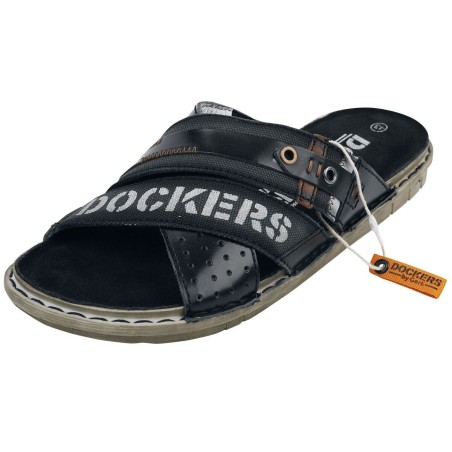 Dockers by Gerli Sandale - EU40 bis EU46 - für Männer - Größe EU40 - schwarz