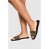 Goldene Sandalen Mit Nieten - Black - 38, Black