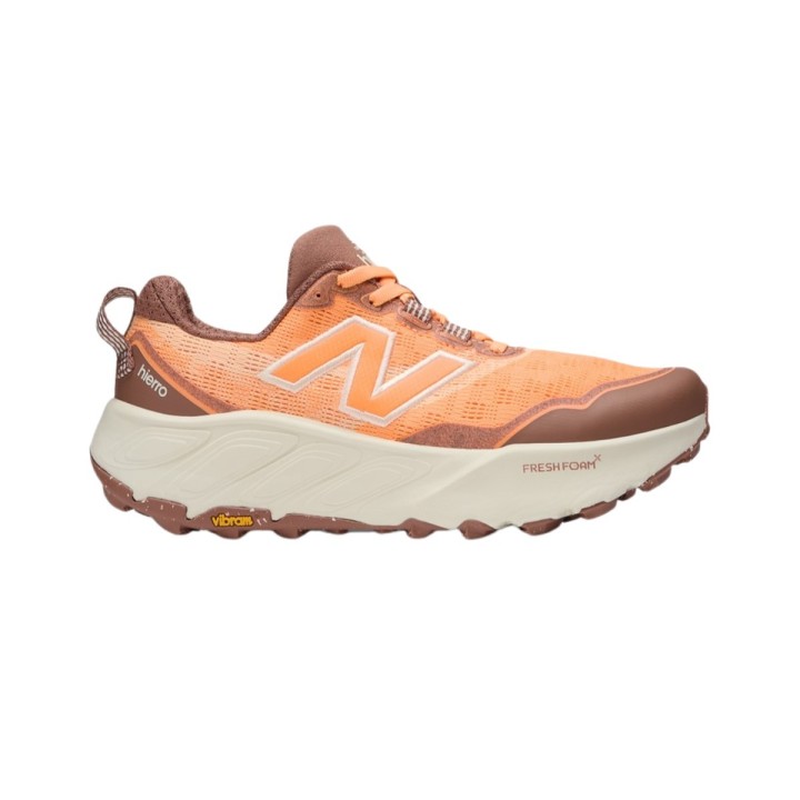 New Balance Fresh Foam X Hierro v9 Schuhe Orange Braun SS25 Damen, Größe 40 - EUR