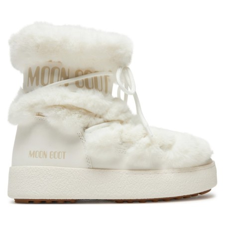 Schneeschuhe Moon Boot Ltrack Tube Faux-Fur 80D2450130 Weiß
