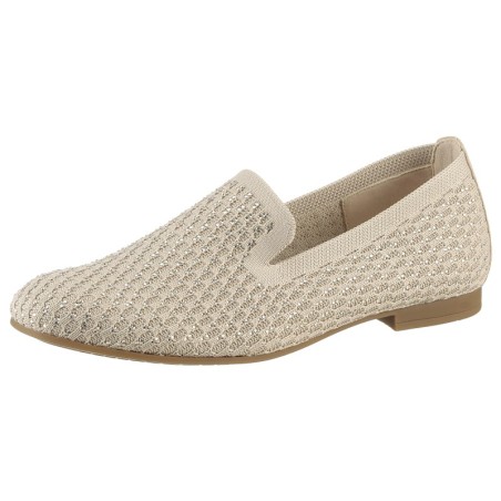 Gabor Slipper, Blockabsatz, Loafer, Bequemschuh mit funkelnden Strass-Steinen