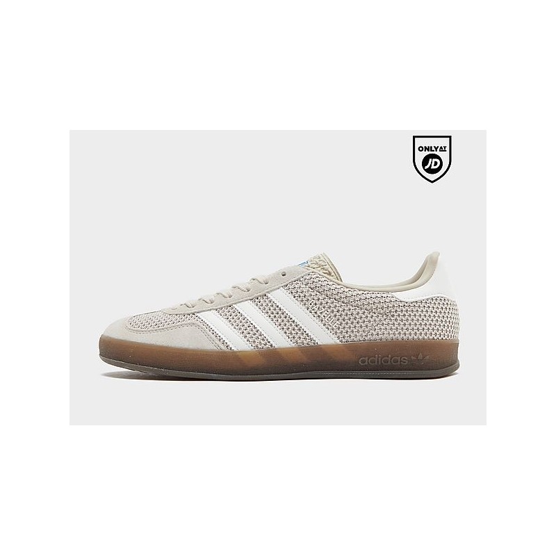 adidas Originals Gazelle Indoor - BEIGE - Mens, BEIGE