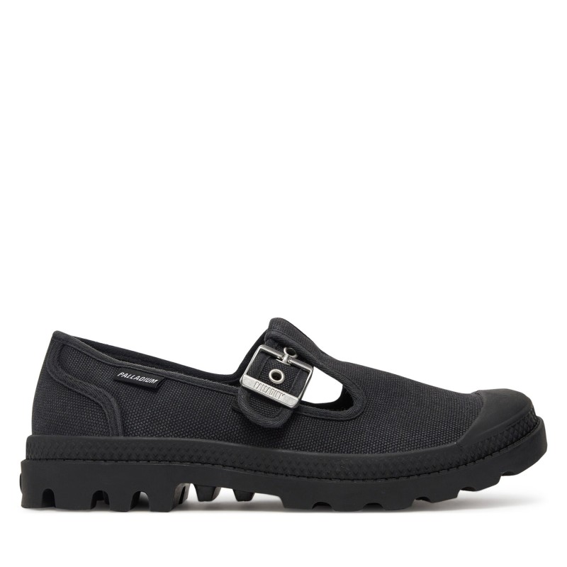 Halbschuhe Palladium Pampa M-Jane Washed 94475-008-M Schwarz