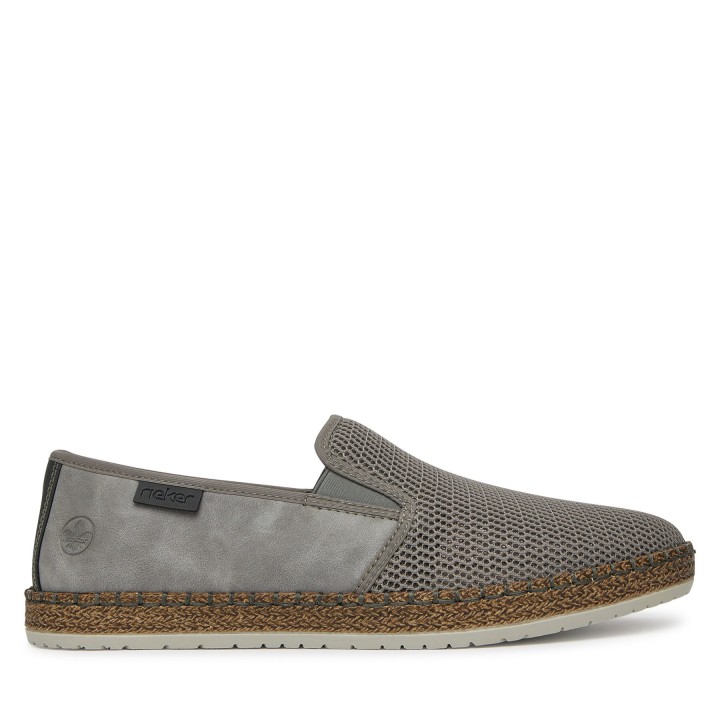 Halbschuhe Rieker B5265-43 Grau