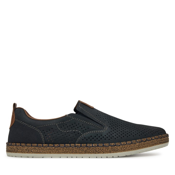 Halbschuhe Rieker B5258-14 Dunkelblau