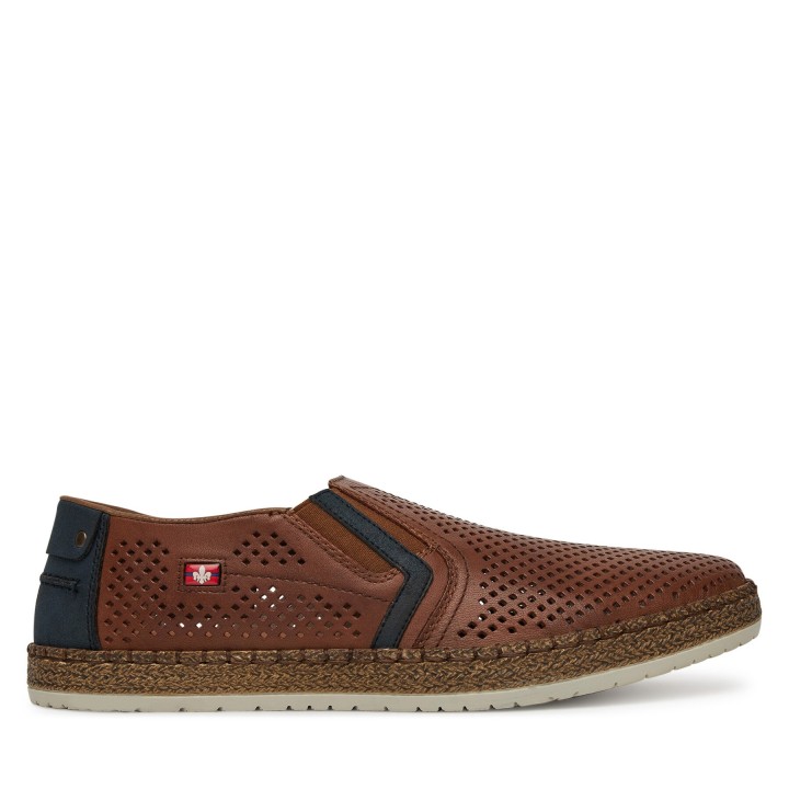 Halbschuhe Rieker B5297-24 Braun