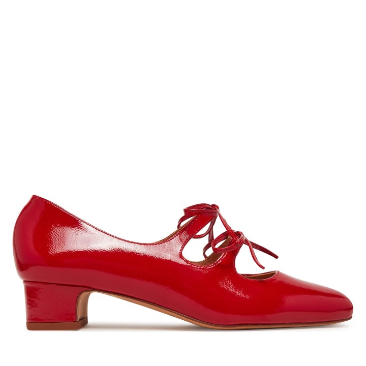 Halbschuhe Balagan Greta Rot
