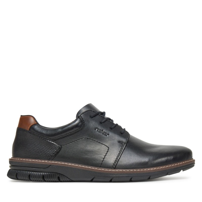 Halbschuhe Rieker 14419-00 Schwarz