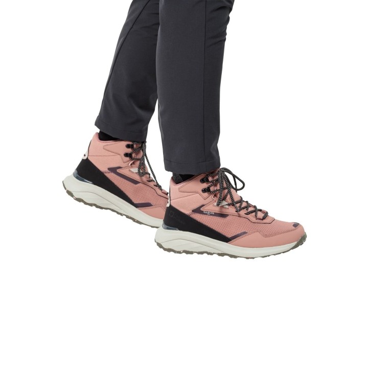 Jack Wolfskin Dromoventure Texapore Mid Women Wasserdichte Outdoor Schuhe Damen 39.5 brown wild ginger