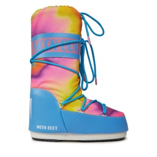 Schneeschuhe Moon Boot Tie Dye 14028400001 S Blau