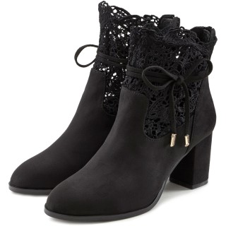 High-Heel-Stiefelette