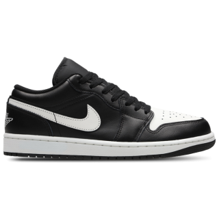 Jordan 1 Low Herren Schuhe - Schwarz - Größe: 41 - Leder - Foot Locker
