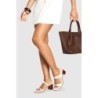 Breite Passform Mules Mit Absatz - Off White - 39, Off White