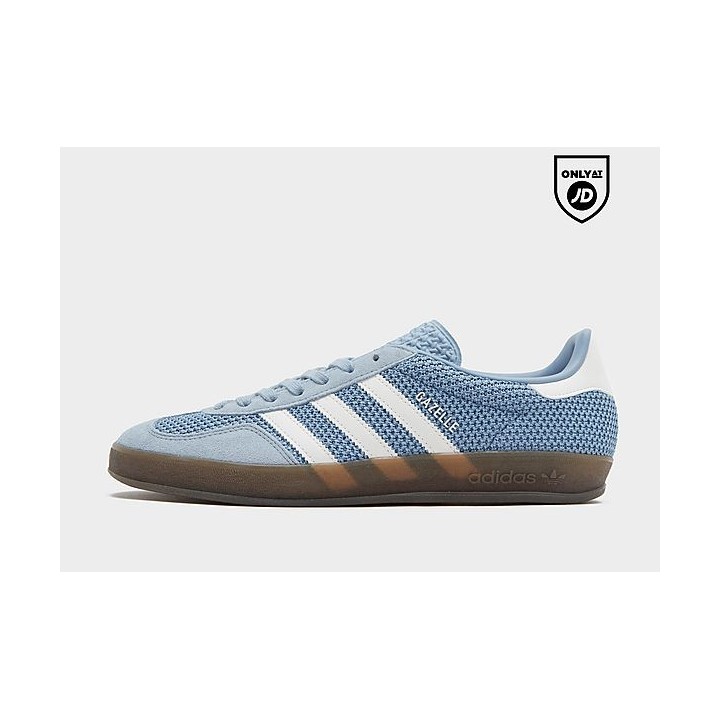 adidas Originals Gazelle Indoor - Blue - Mens, Blue