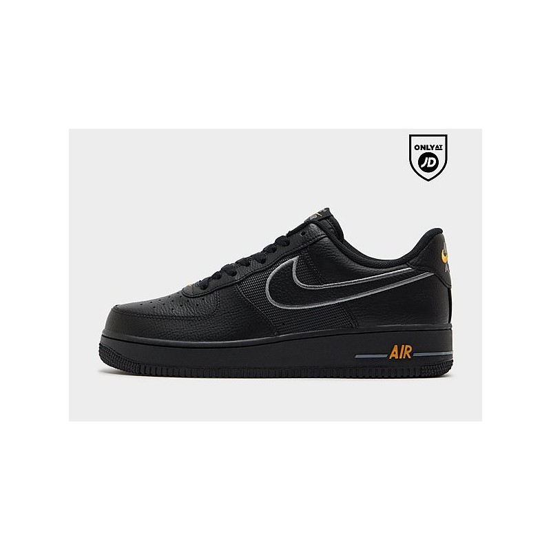 Nike Air Force 1 Low - Black - Mens, Black