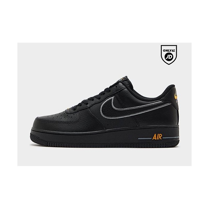 Nike Air Force 1 Low - Black - Mens, Black