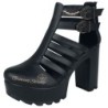 Game Of Thrones High Heel - Tyrell - Growing Strong - EU37 bis EU41 - für Damen - Größe EU37 - schwarz  - Lizenzierter Fanart