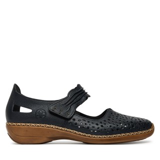 Halbschuhe Rieker 41399-14 Schwarz