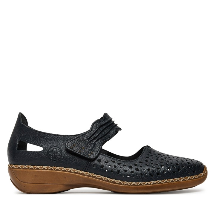 Halbschuhe Rieker 41399-14 Schwarz