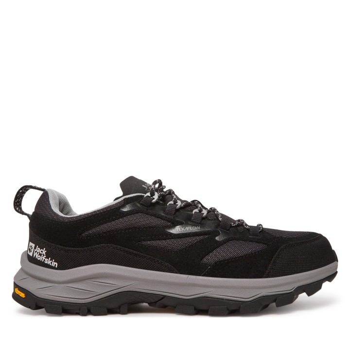 Trekkingschuhe Jack Wolfskin Cyrox Vent Low A64089 Schwarz