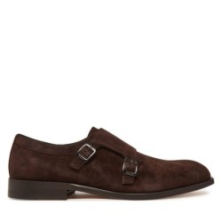Halbschuhe BOSS Limber Monk 50541733 201 Braun