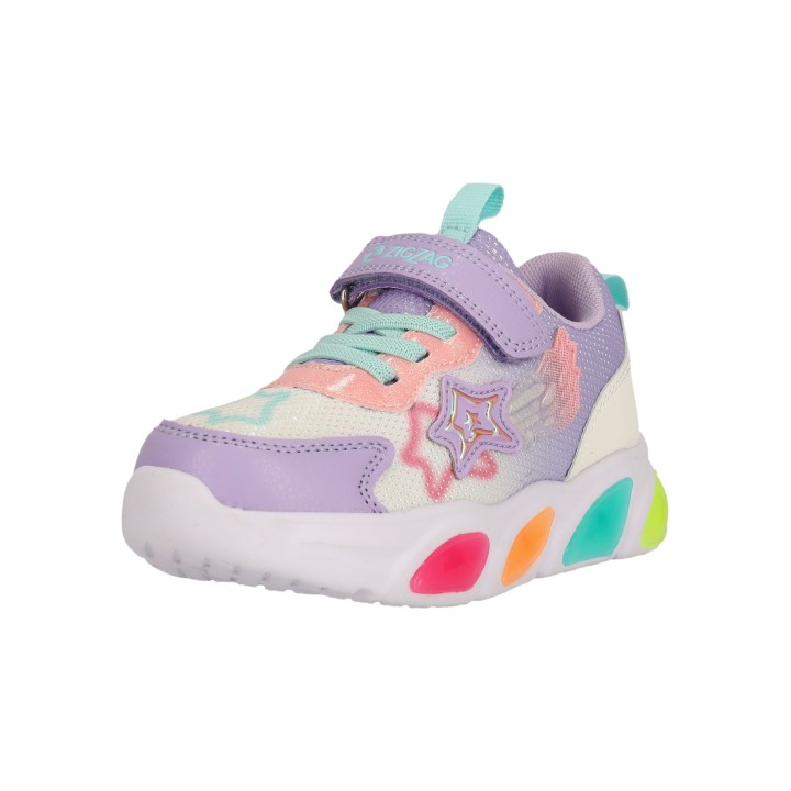 ZIGZAG Sneaker "Fiora", mit stylischen bunten Blinklichtern