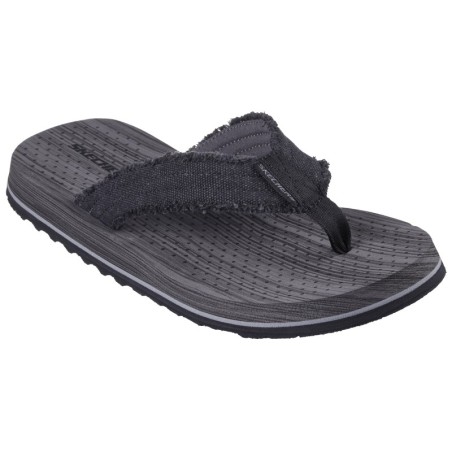 Skechers Zehentrenner "TANTRIC-FRITZ", Sommerschuh, Schlappen, Poolslides, Badeschuh, mit weichem Zehensteg