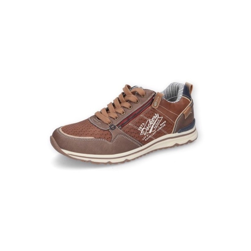 Dockers by Gerli Sneaker, Freizeitschuh, Halbschuh, Schnürschuh mit Zierreißverschluss