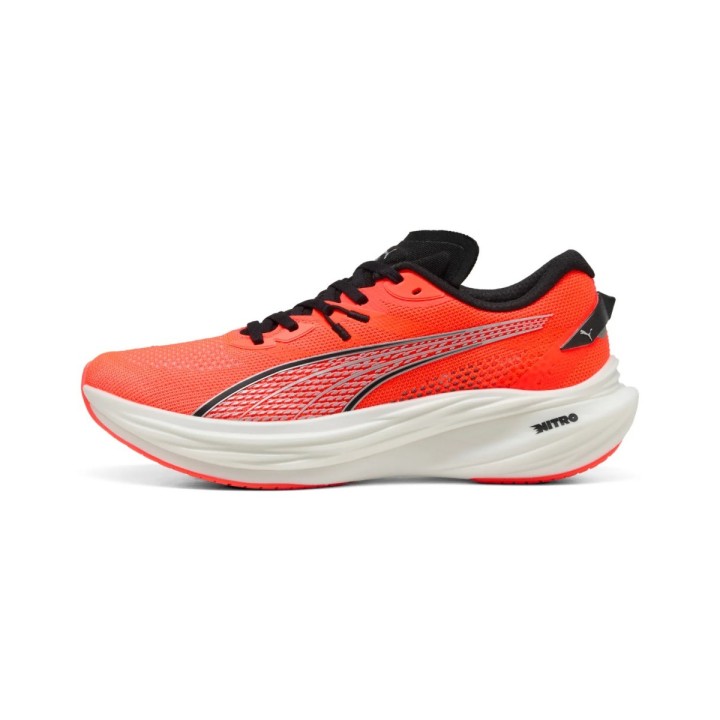Puma Deviate Nitro 3 Schuhe Rot Schwarz SS25, Größe 40 - EUR
