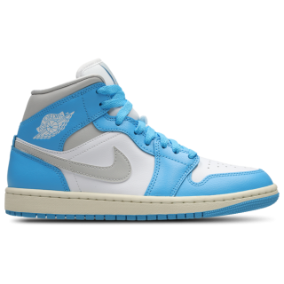 Jordan 1 Mid Damen Schuhe - Grau - Größe: 36 - Polyester - Foot Locker