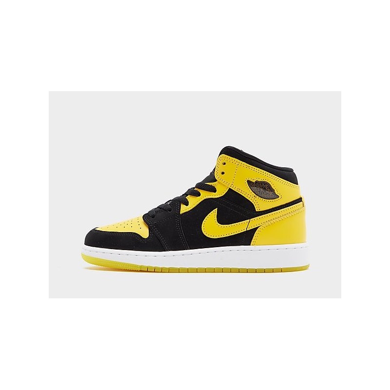 Jordan Air 1 Mid Junior - Black, Black